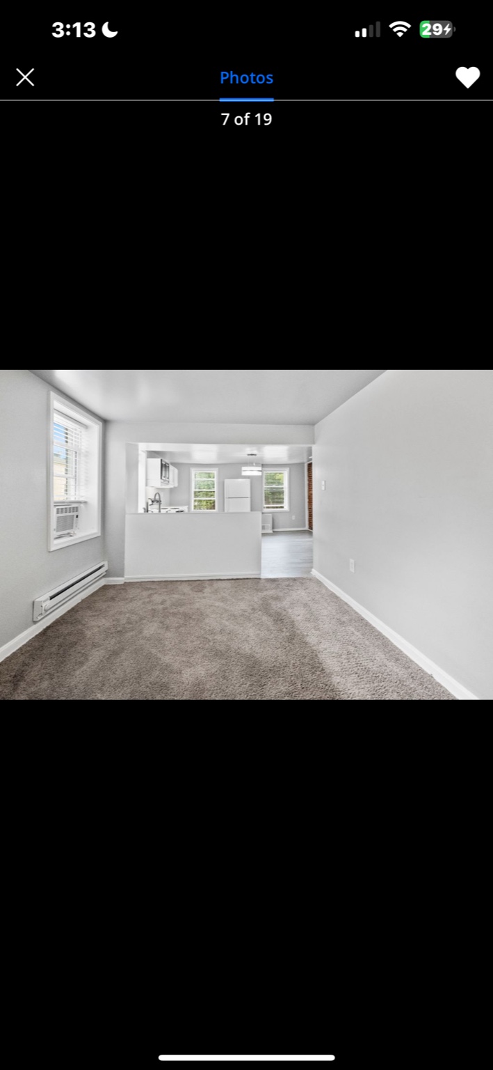 Unit 2F — living area view 1